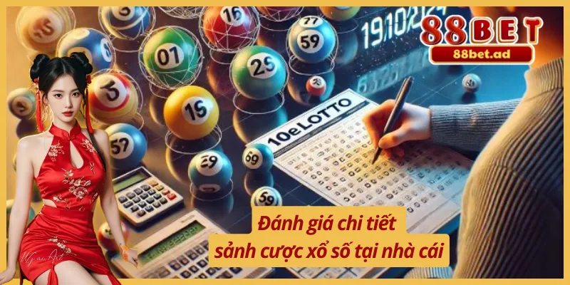 Đánh giá về sảnh cược xổ số 88Bet cho tân thủ